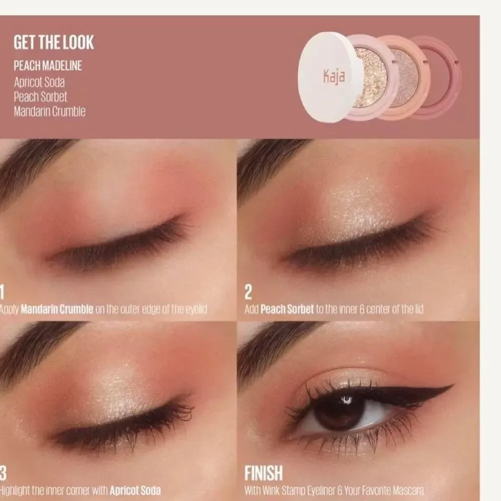 Kaja Beauty Bento Trio in Peach Madeline